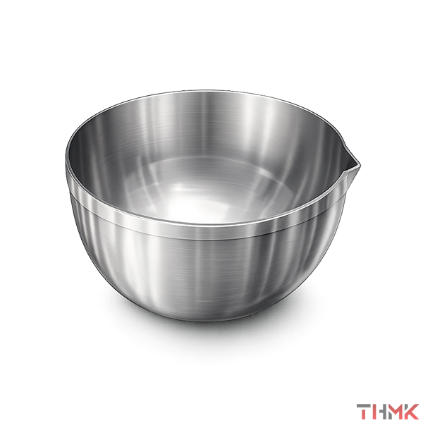 Чашки со сферическим дном из платины с усиленной кромкой (отбортовкой)