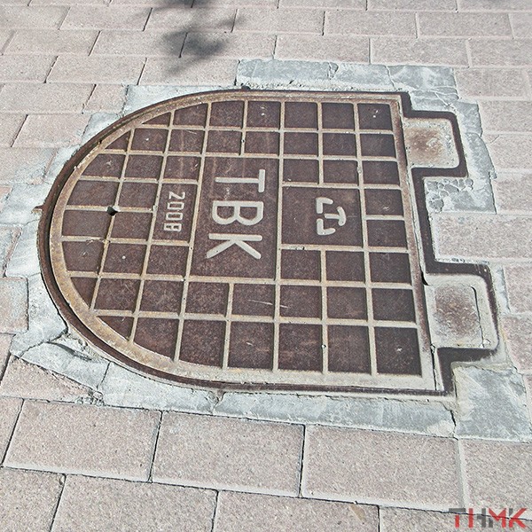 Люк телефонный тяжелый ГОСТ 8591-76 тип "Т"